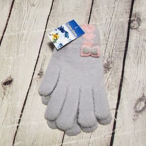 Jacquard women's winter gloves.
